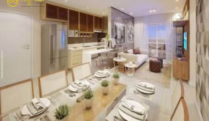 Apartamento com 3 quartos, sendo 1 suíte à venda, 66 m² por R$ 466.831. - Condomínio Jr Buena Vista - Sorocaba/SP