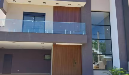 Casa Nova de Condomínio com 4 suítes, sendo 1 máster  à venda, 325 m² por R$ 1.750.000 - Condomínio Ibiti Reserva - Sorocaba/SP