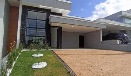 Casa Nova de Condomínio com 3 dormitórios, sendo 1 suíte  à venda, 148 m² por R$ 970.000 - Condomínio Campos do Conde - Sorocaba/SP