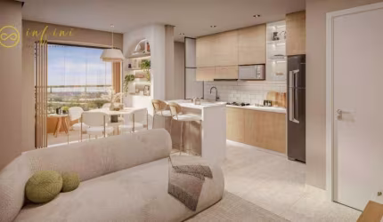 Apartamento Lançamento com 3 quartos, sendo 1 suíte à venda, 81 m² por R$553.622- Condomínio Alpha Sevilla - Vila Hortência - Sorocaba/SP