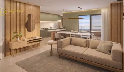 Apartamento Lançamento com 3 quartos, sendo 1 suíte  à venda, 82 m² por R$ 565.707- Condomínio Alpha Sevilla  - Vila Hortência - Sorocaba/SP