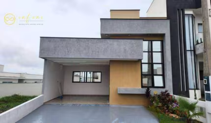 Casa Térrea de Condomínio com 3 dormitórios, sendo 1 suíte  à venda, 140 m² por R$ 849.000 - Condomínio Reserva Ipanema - Sorocaba/SP