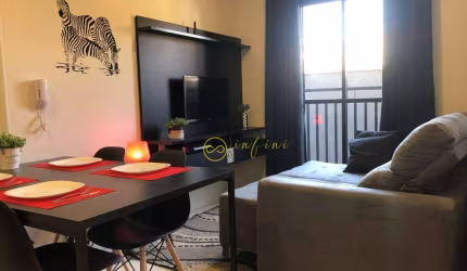 Apartamento Mobiliado com 1 dormitório à venda, 35 m² por R$ 250.000 - Condomínio Smart Barros  - Sorocaba/SP