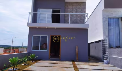 Casa de Condomínio com 3 dormitórios, sendo 2 suítes  à venda, 138 m² por R$ 775.000 - Horto Florestal Villagio - Sorocaba/SP
