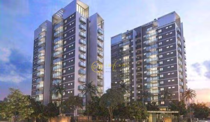 Apartamento Novo com 3 dormitórios, sendo 1 suíte  à venda, 116 m² por R$ 990.000 - Residencial Olga Botanique - Sorocaba/SP