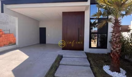Casa Nova de Condomínio com 3 dormitórios, sendo 1 suíte  à venda, 147 m² por R$ 1.049.000 - Condomínio Villagio Wanel - Sorocaba/SP