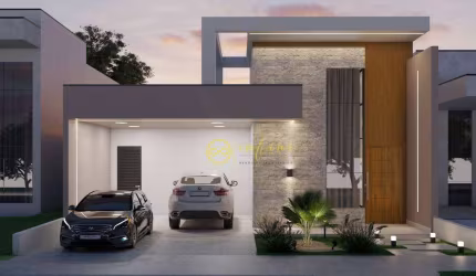 Casa em Construção de Condomínio com 3 quartos, todos suítes à venda, 180 m² por R$ 1.350.000 - Condomínio Pampulha Jardim Residencial - Sorocaba/SP