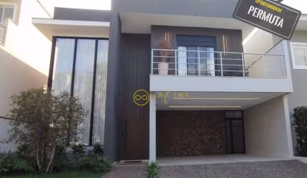 Casa de Condomínio com 4 quartos, todos com planejados à venda, 330 m² por R$ 2.800.000 - Condomínio Residencial Sunset Village - Sorocaba/SP