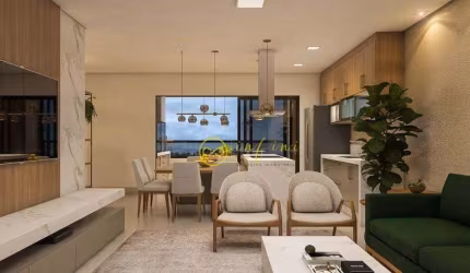 Apartamento Novo com 3 quartos, sendo 1 suíte  à venda, 97 m² por R$ 730.000 - Condomínio Edifício Terraço Boa Vista - Sorocaba/SP