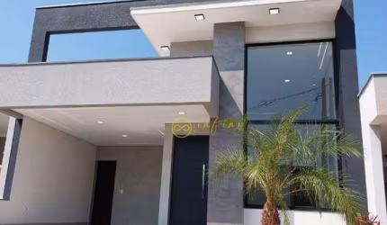 Casa Nova de Condomínio com 3 quartos, sendo 1 suíte  à venda, 140 m² por R$ 950.000 - Condomínio Reserva Ipanema - Sorocaba/SP