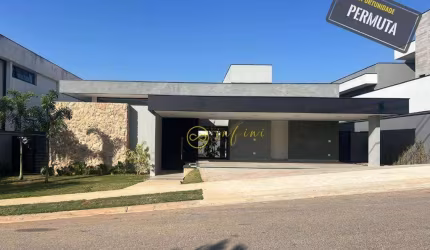 Casa Nova de Condomínio com 3 quartos, todos suítes à venda, 326 m² por R$ 3.400.000 - Condomínio Fazenda Jequitibá - Sorocaba/SP