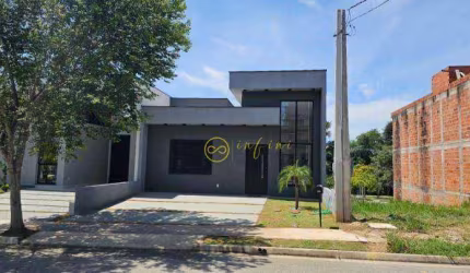 Casa Nova de Condomínio com 3 quartos, sendo 1 suíte  à venda, 106 m² por R$ 732.000 - Condomínio Terras de São Francisco - Sorocaba/SP