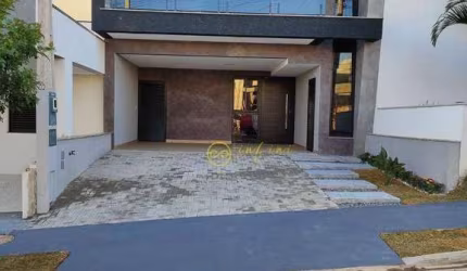 Casa Nova de Condomínio com 3 quartos, sendo 1 suíte à venda, 174 m² por R$ 940.000 - Horto Florestal Villagio - Sorocaba/SP