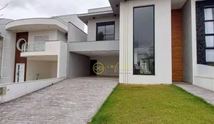 Casa Nova de Condomínio com 3 quartos, sendo todos suítes à venda, 245 m² por R$ 1.350.000 - Condomínio Campos do Conde - Sorocaba/SP