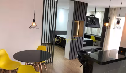Apartamento Studio Mobiliado com 1 quarto para alugar, 56 m² por R$ 2.990/mês - Condomínio Red - Sorocaba/SP