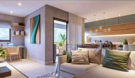 Apartamento lançamento com 3 quartos, sendo 1 suíte à venda, 89 m² por R$ 829.800 - Condomínio Atmo - Parque Morumbi - Votorantim/SP