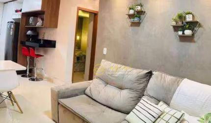 Apartamento Semi-mobiliado sendo 2 quartos à venda, 45 m² por R$ 240.000- Condomínio Parque Serra Azul - Caguaçu - Sorocaba/SP