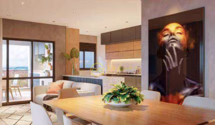 Apartamento com 2 quartos sendo 1 suíte à venda, 67 m² por R$ 700.000- Condomínio Atmo - Parque Morumbi - Votorantim/SP