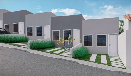 Casa com 1 quarto à venda, 41 m² por R$ 195.000 - Jardim Maria Lúcia - Votorantim/SP