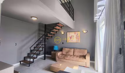 Apartamento Loft com 1 quarto sendo com suíte para alugar, 62 m² por R$2.870/mês - Parque Campolim - Sorocaba/SP