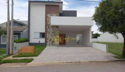Casa de Condomínio com 3 quartos sendo 1 suíte à venda, 232 m² por R$ 1.200.000 - Condomínio Campos do Conde - Sorocaba/SP