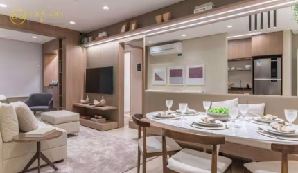 Apartamento Lançamento com 2 quartos, sendo 1 suíte  à venda, 66 m² por R$ 486.600 - Condomínio Vale Verde - Jardim Guarujá, Sorocaba/SP