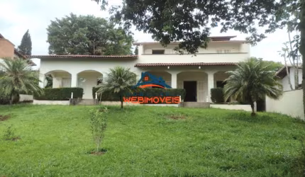 Casa de luxo no condomínio Haras Bela Vista em Vargem Grande Paulista-SP: 7 quartos, 2 suítes, 2 salas, 4 banheiros, 4 vagas, 550m².