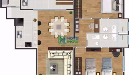 Apartamento Residencial à venda, São Judas, Piracicaba - AP0873.