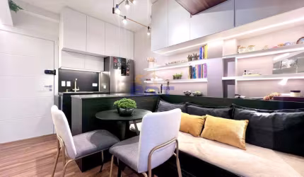 Apartamento garden totalmente mobiliado com 1 quarto