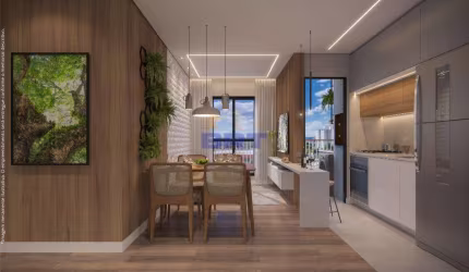 Apartamento à venda em Curitiba, Bairro Alto, com 2 quartos, com 48.4 m², Residencial Serra Dourada