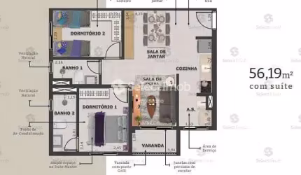 Apartamento NA PLANTA à venda, Vila Guiomar, Santo André, SP
