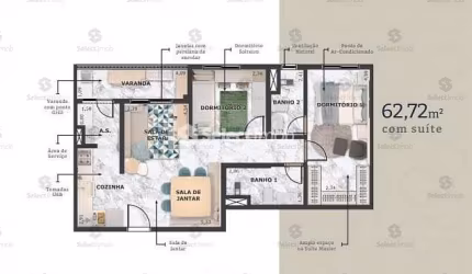 Apartamento à venda, Vila Guiomar, Santo André, SP