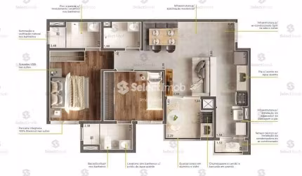 Apartamento à venda, Vila Alzira, Santo André, SP