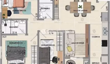 Apartamento à venda, Vila Guarani, Mauá, SP