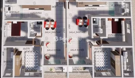 Apartamento NA PLANTA à venda, Jardim Anchieta, Mauá, SP