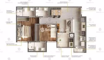 Apartamento à venda, Vila Alzira, Santo André, SP
