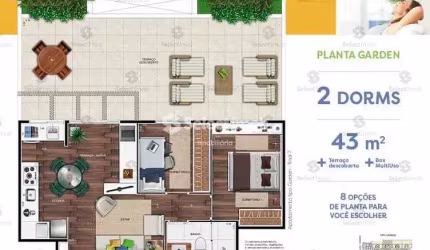 Apartamento Garden Pronto Novo à venda, Centro, Diadema, SP