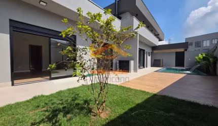 Luxuosa casa em condomínio à venda em Americana-SP, 4 quartos, 4 suítes, 2 salas, 6 banheiros, 4 vagas, 265,01m².