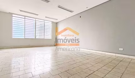 Sala comercial para locação no Centro de Americana-SP: 2 salas, 2 banheiros, 70,00 m² de área.