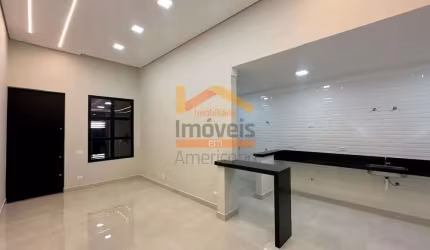 Imperdível oportunidade! Casa à venda em Americana-SP, Parque Universitário. 3 quartos, 1 suíte, 1 sala, 3 banheiros, 2 vagas de garagem, 120m².