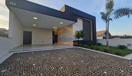 Imperdível: Casa de alto padrão com 3 suítes e 4 vagas no Jardim Firenze, Santa Bárbara D'oeste-SP