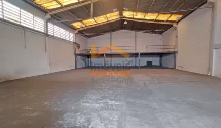 Salão Industrial 500m² para locação no distrito industrial 1de  Santa Barbara Doeste SP  R$ 7.000,00