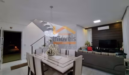 Casa de alto padrão no Jardim Primavera, Nova Odessa-SP: 3 quartos, 3 suítes, 3 salas, 5 banheiros, 2 vagas, 218m².