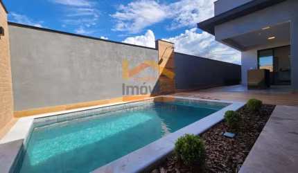 Casa de alto padrão em condomínio à venda em Nova Odessa-SP, bairro Engenho Velho: 3 quartos, 1 suíte, 3 salas, 3 banheiros, 4 vagas, 185m².