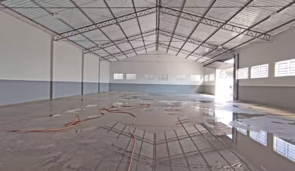 Salão industrial 748m² para locação no bairro Santa Sofia em Americana SP R$ 15.000,00
