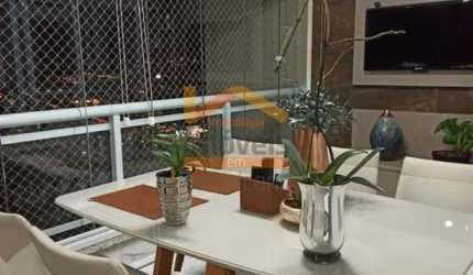 Apartamento de luxo com 3 suites e 2 salas no Jardim São Paulo, Americana-SP: 121m² e 2 vagas de garagem! Venha conferir!
