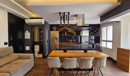 Aluguel de Apartamento com 1 quarto e suíte na Vila Frezzarim em Americana-SP: 2 salas, 2 banheiros, 1 vaga de garagem!