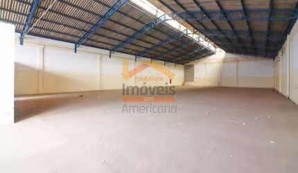 Salão industrial com 1.000m² em condomínio fechado no bairro machadinho em Americana SP  R$ 9.700,00