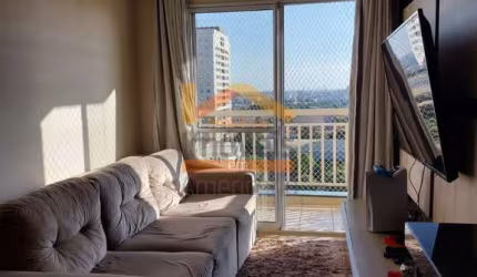 Apartamento à venda em Americana-SP, Vila Belvedere! 3 quartos, 1 suíte, 2 salas, 2 banheiros, 1 vaga de garagem, 70m². Agende sua visita!