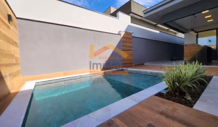 Casa de luxo em condomínio à venda em Nova Odessa-SP, bairro Engenho Velho: 3 quartos, 1 suíte, 2 salas, 3 banheiros, 4 vagas, 185m².